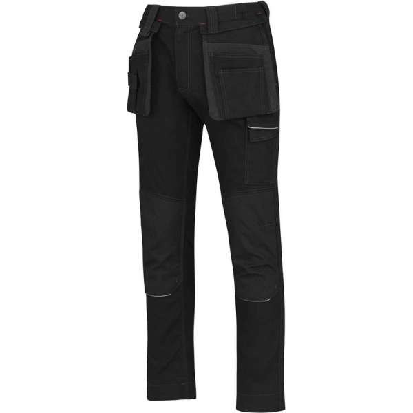STØRVIK Stretch Werkbroek Heren Zwart - Maat XS - TIM STØRVIK Stretch Werkbroek Heren Zwart - Maat XS - TIM