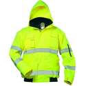 Veiligheidsjas neon geel wind- en waterdicht maat M