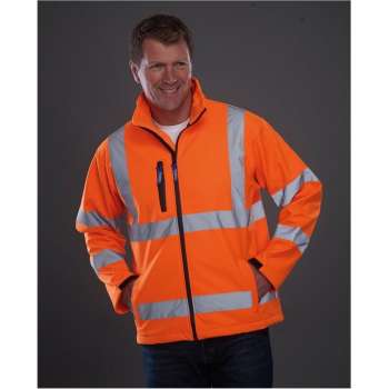 RWS softshell jas, S t/m 3XL S Oranje