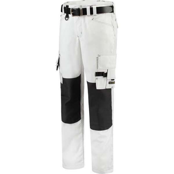 Tricorp Worker canvas met Cordura - Workwear - 502009 - Wit Donkergrijs - maat 52 Tricorp Worker canvas met Cordura - Workwear - 502009 - Wit Donkergrijs - maat 52