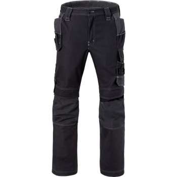 Havep Werkbroek knz + tp Attitude 80230 - Zwart/Charcoal - 48