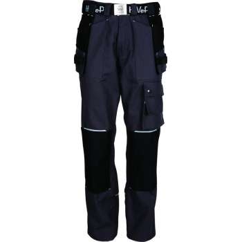 HaVeP Worker.pro 8730 Werkbroek - Maat 48 - Grijs