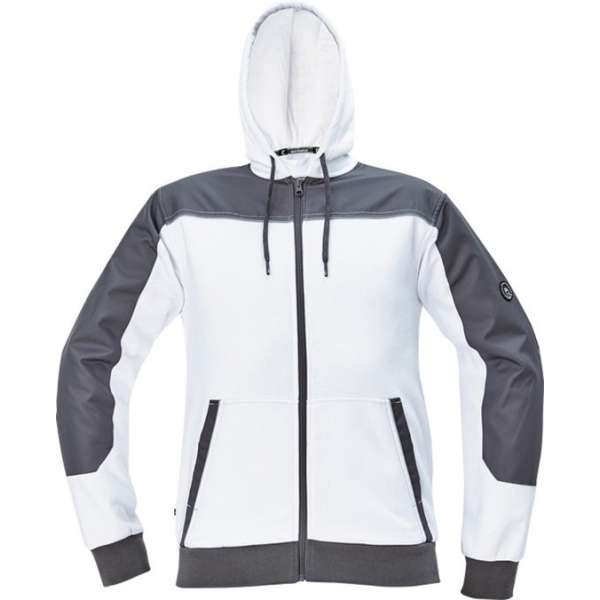 Hooded vest Cerva Cremorne wit maat L - schilder/stucadoor Hooded vest Cerva Cremorne wit maat L - schilder/stucadoor