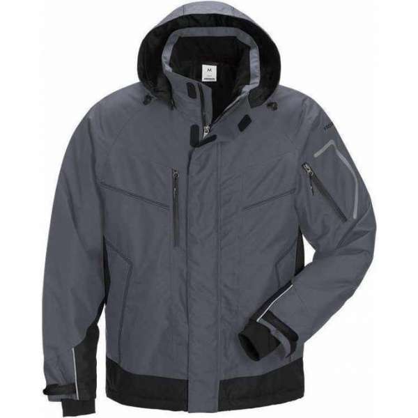 Fristads winterjack Airtech 115681 grijs/zwart Fristads winterjack Airtech 115681 grijs/zwart