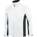 Tricorp Soft Shell Jack Bi-Color - Workwear - 402002 - Wit Donkergrijs - maat XL