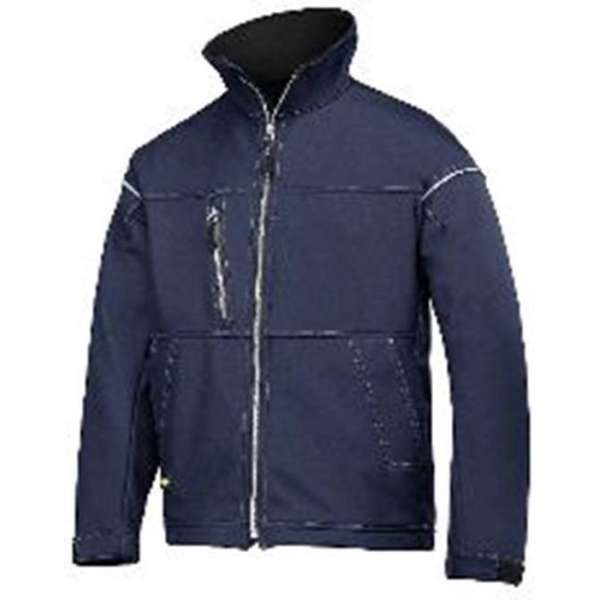 Soft Shell Jacket donker blauw XL Soft Shell Jacket donker blauw XL