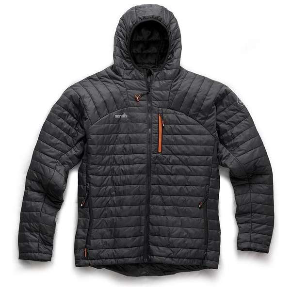 Scruffs Thermo Hooded Jacket-Army Green-XL Scruffs Thermo Hooded Jacket-Army Green-XL