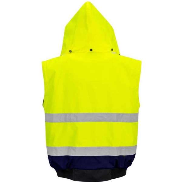 Bomberjack werkjas C465 Geel/Blauw Maat XL