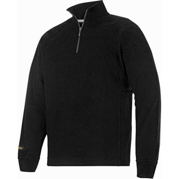 Snickers Zip Sweater - 2813 - zwart - maat L