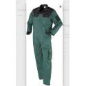 Workman Utility Overall 3058 groen / zwart - Maat 88