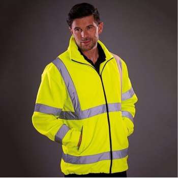 RWS fleece jack, S t/m 3XL XXL Geel