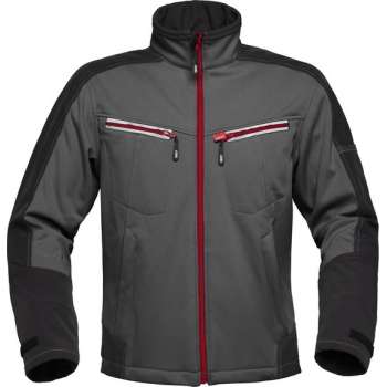 Havep 40145 Softshell Zwart/Charcoal Grijs maat L
