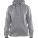 Blåkläder 3395-1048 Dames Hoodie met rits Grijs maat L