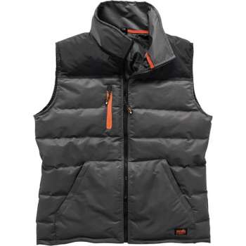 Scruffs Worker Bodywarmer, Donker Grijs - Maat XL