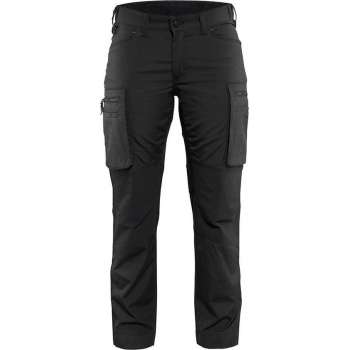 Blaklader Dames Service werkbroek Stretch 7159-1845 - Vrouwen - Zwart - 34