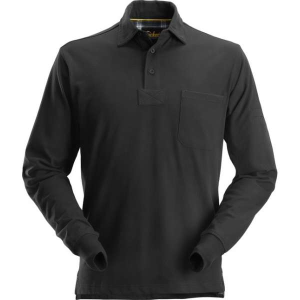 Snickers Rugby shirt - Workwear - 2712 - zwart - maat M Snickers Rugby shirt - Workwear - 2712 - zwart - maat M