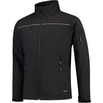 Tricorp soft shell jack - Workwear - 402006 - zwart - maat S