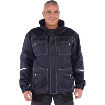 STØRVIK Parka Werkjas Waterdicht / Winddicht 4 seizoenen Heren Donkerblauw - Maat 4XL - CATON