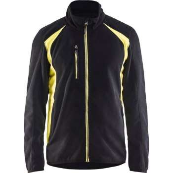 Blaklader 4730 Werktrui Fleece Zwart/Geel
