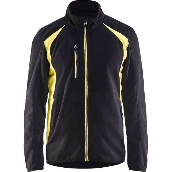 Blaklader 4730 Werktrui Fleece Zwart/Geel Blaklader 4730 Werktrui Fleece Zwart/Geel