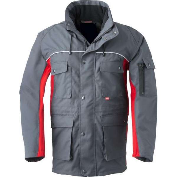 Havep 4 seasons parka 4286 charcoal grey/rood M Havep 4 seasons parka 4286 charcoal grey/rood M