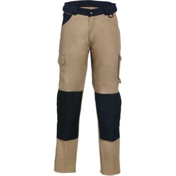 Havep 8657 Werkbroek Camel/Zwart maat 64