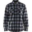 Blåkläder 3225-1131 Overhemd Flanel Gevoerd Donkergrijs/Zwart maat S