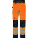 Tricorp Werkbroek High Vis Bicolor Stretch 503011 - Mannen - Oranje/Ink - 42