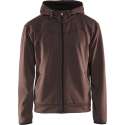 Blåkläder 3363-2526 Hoodie met rits Bruin/Zwart maat XXL