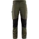 Blaklader Dames Service werkbroek Stretch 7159-1845 - Vrouwen - Leger/Zwart - 48