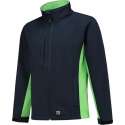 Tricorp Softshell Bicolor 402002 - Mannen - Navy/Lime - L