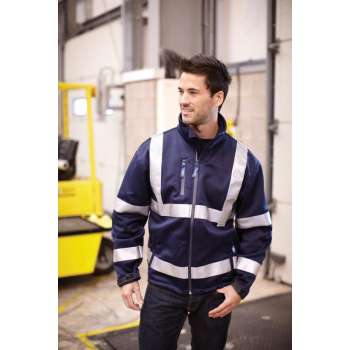 RWS softshell jas, S t/m 3XL 3XL Zwart