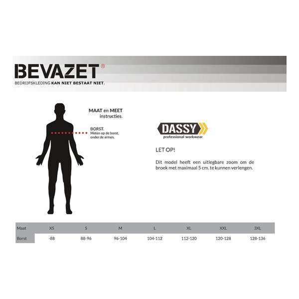 Dassy Cannes overall met kniezakken Grijs/Zwart maat S Dassy Cannes overall met kniezakken Grijs/Zwart maat S
