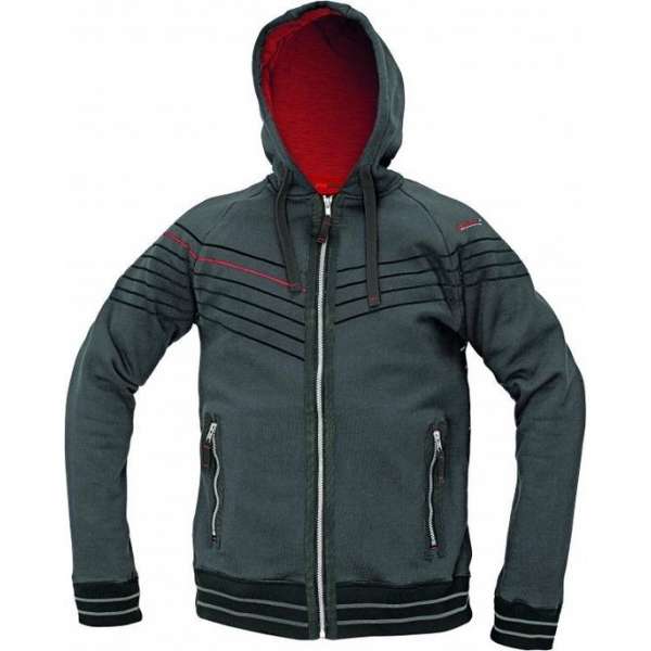 Hooded sweatvest Assent Winton grijs maat M Hooded sweatvest Assent Winton grijs maat M