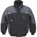 Terratrend Revolution Heren Pilotjack Gevoerd 3681 - 7410 Marine/Zwart - 4XL