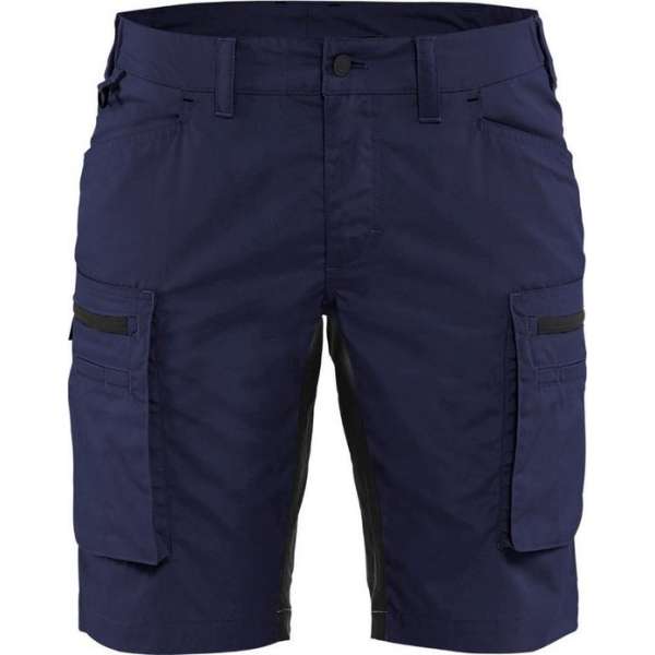 Blåkläder 7149-1845 Dames Service Short Marineblauw/Zwart maat 48 Blåkläder 7149-1845 Dames Service Short Marineblauw/Zwart maat 48