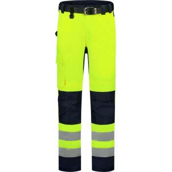 Tricorp Werkbroek High Vis Bicolor Stretch 503011 - Mannen - Geel/Ink - 56