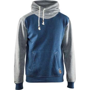 Blåkläder 3399-1157 Hooded Sweatshirt Limited Melange Blue/Grey maat 4XL