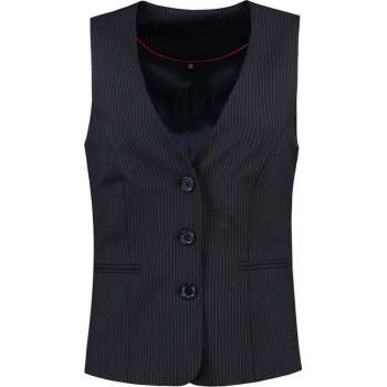 Tricorp Dames gilet - Corporate - 405002 - Navy-Gestreept - maat 36
