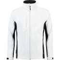 Tricorp Soft Shell Jack Bi-Color - Workwear - 402002 - Wit Donkergrijs - maat 5XL