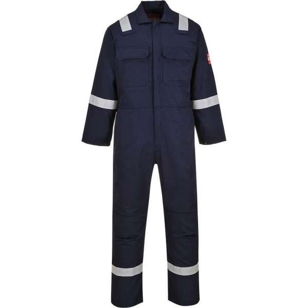 Overalls Vlamvertragend Antist. BIZWELD Marineblauw4XL Overalls Vlamvertragend Antist. BIZWELD Marineblauw4XL