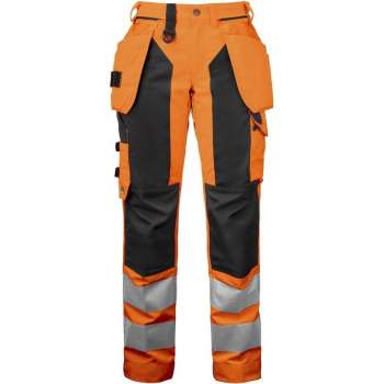 Projob 6519 Dames Werkbroek Oranje/Zwart maat 42