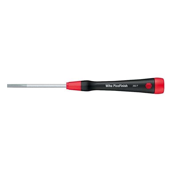 Wiha Picofinish 260P Elektronica En Fijnmechanica Platte Schroevendraaier Kopbreedte: 1.8 Mm Koplengte: 60 Mm Wiha Picofinish 260P Elektronica En Fijnmechanica Platte Schroevendraaier Kopbreedte: 1.8 Mm Koplengte: 60 Mm