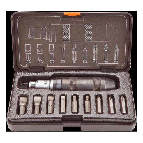 NEO schroevendraaierset 11 dlg s2 staal NEO schroevendraaierset 11 dlg s2 staal