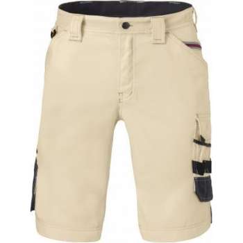 HaVeP 80241 Korte Werkbroek Beige/GrijsNL:64 BE:58