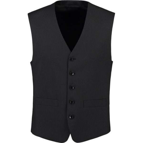 Tricorp Heren gilet - Corporate - 405004 - Zwart-Gestreept - maat 53 Tricorp Heren gilet - Corporate - 405004 - Zwart-Gestreept - maat 53