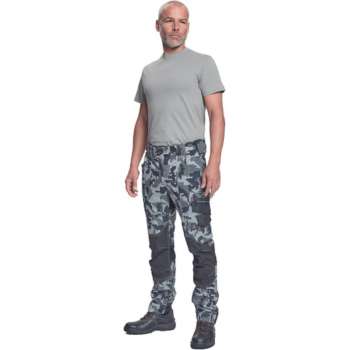 Neurum camouflage werkbroek antraciet maat 56