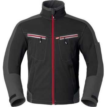 Havep 40145 Softshell Zwart/Charcoal Grijs maat XL