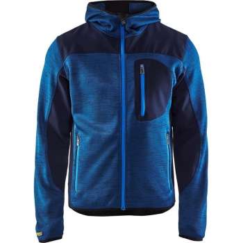 Blåkläder 4930-2117 Gebreid vest met softshell Marineblauw/Marineblauw maat XS