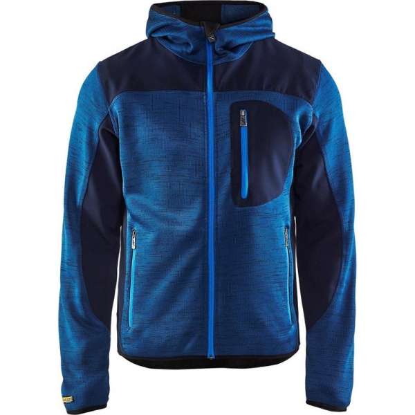 Blåkläder 4930-2117 Gebreid vest met softshell Marineblauw/Marineblauw maat XS Blåkläder 4930-2117 Gebreid vest met softshell Marineblauw/Marineblauw maat XS